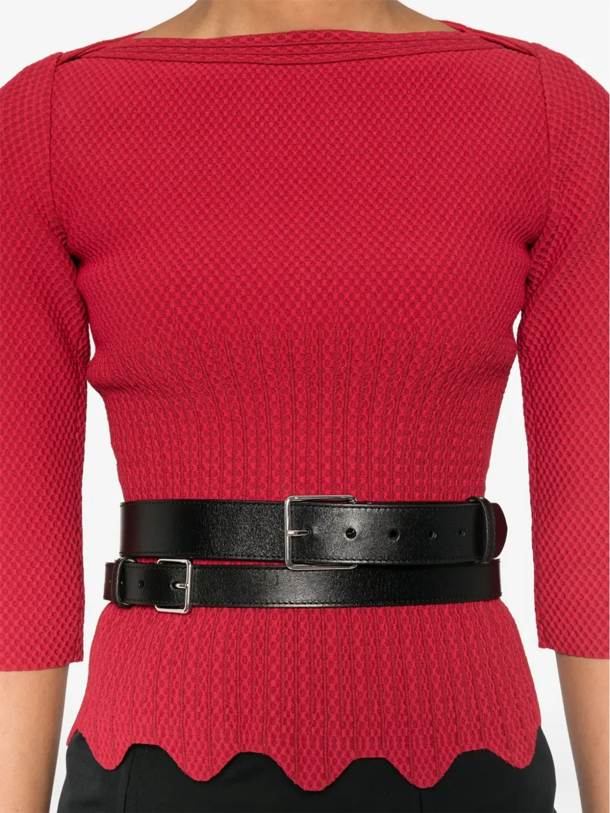 Alaïa Pre-Owned ペプラムトップ - 画像5