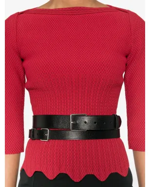 Alaïa Pre-Owned ペプラムトップ - サムネイル5