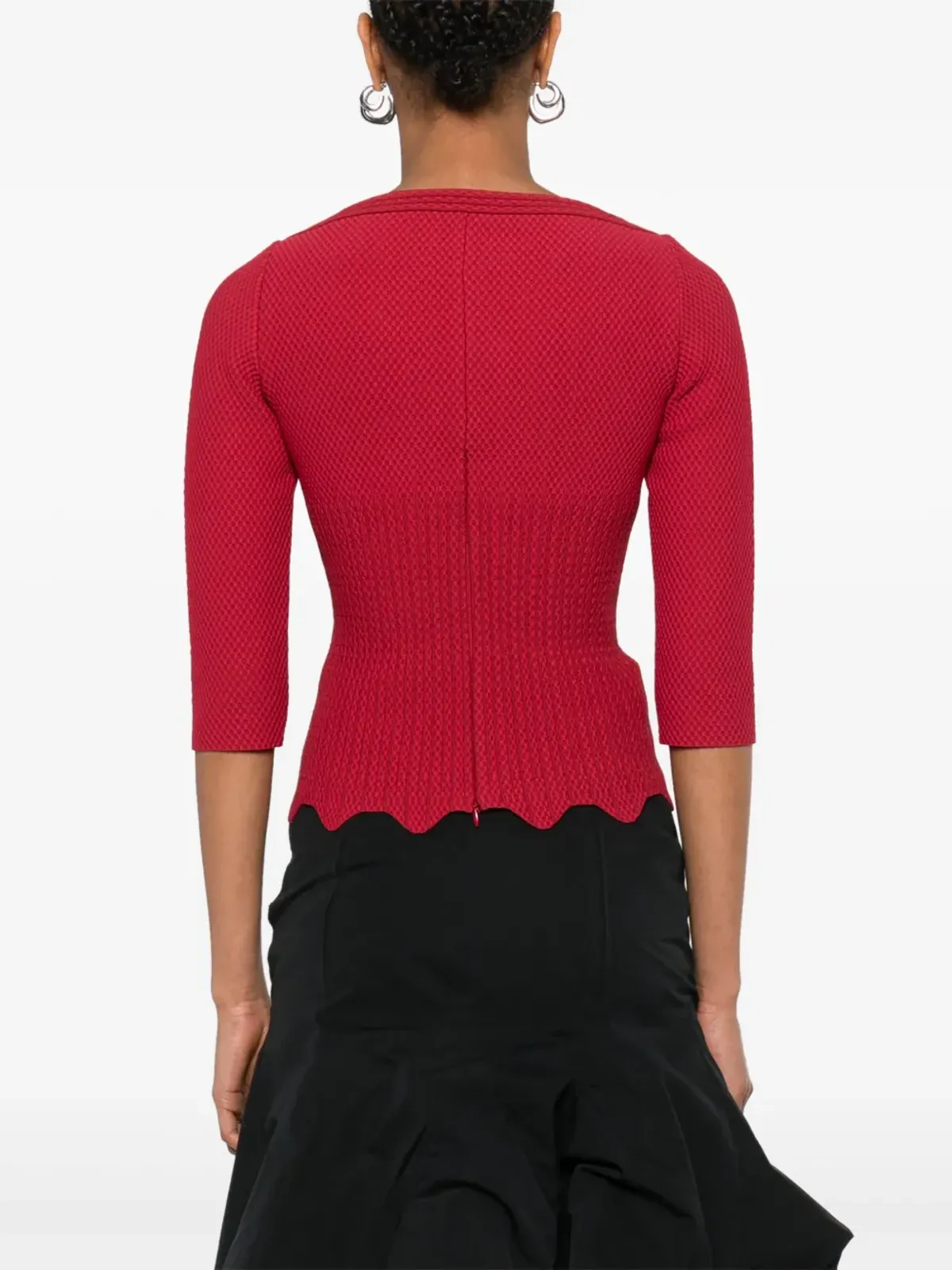 Alaïa Pre-Owned ペプラムトップ - 画像4