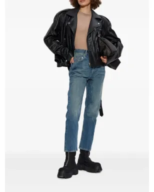 Rick Owens DRKSHDW ストレートレッグジーンズ ブルー - サムネイル2