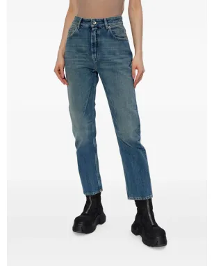 Rick Owens DRKSHDW ストレートレッグジーンズ ブルー - サムネイル3