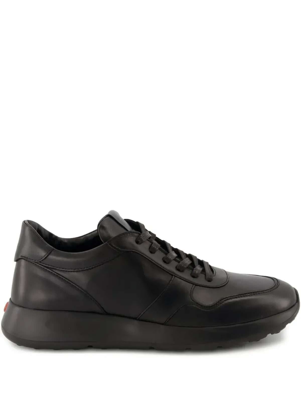 Tod's レザー レースアップ スニーカー ブラック - 画像1