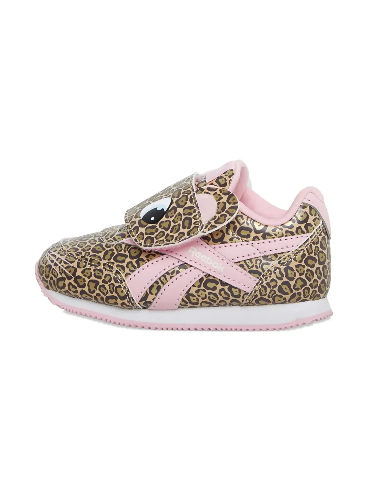 Reebok Kids Royal Classic leopard-print strap sneakers - Brown - 画像2