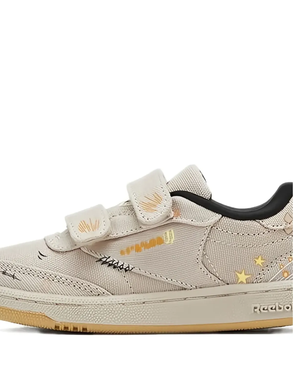 Reebok Kids クラブ C 85 ストラップスニーカー - 画像2