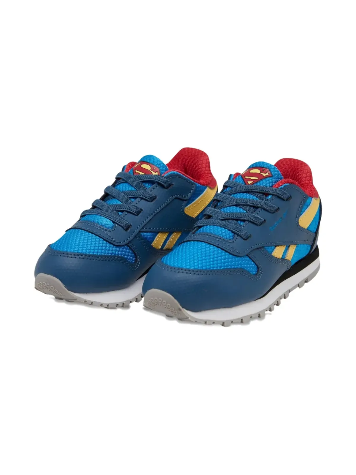 Reebok Kids キッズ クラシックレザー TD DC Comics - Superboy and Supergirl スニーカー - ブルー - 画像1