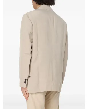 Emporio Armani スラブテクスチャーブレザー ニュートラル系 - サムネイル3