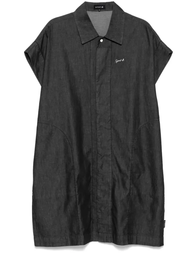 SPORT b. by agnès b. SPORT b. by agnès b. デニムスクエアシャツドレスの商品画像