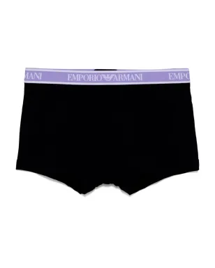 Emporio Armani 3パック ロゴ入り ウエストバンド ボクサーパンツ - サムネイル2