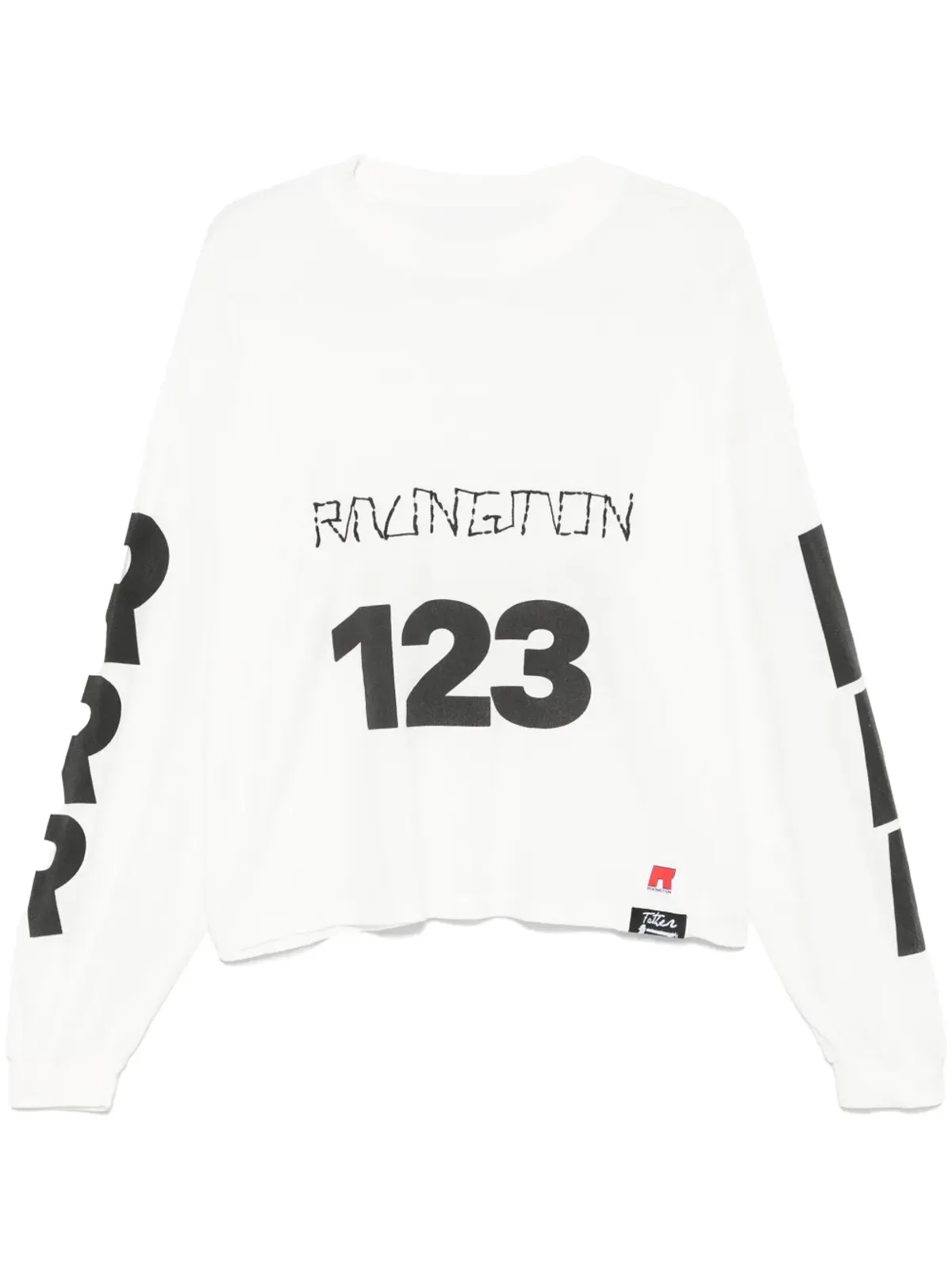 RRR123 USO-123 Tシャツ ホワイト - 画像1