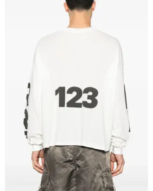 RRR123 USO-123 Tシャツ ホワイト - サムネイル3