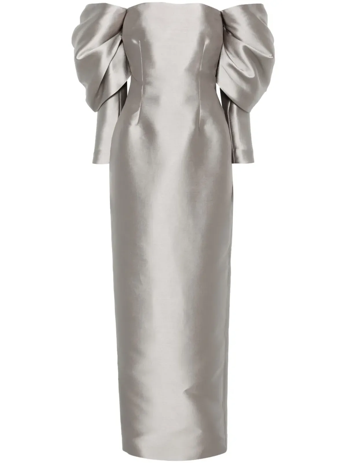 Solace London Laylah maxi dress - Grey - 画像1