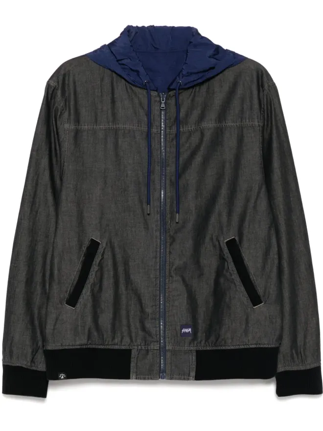 SPORT b. by agnès b. SPORT b. by agnès b. リバーシブルフード付きジャケット - ブラックの商品画像