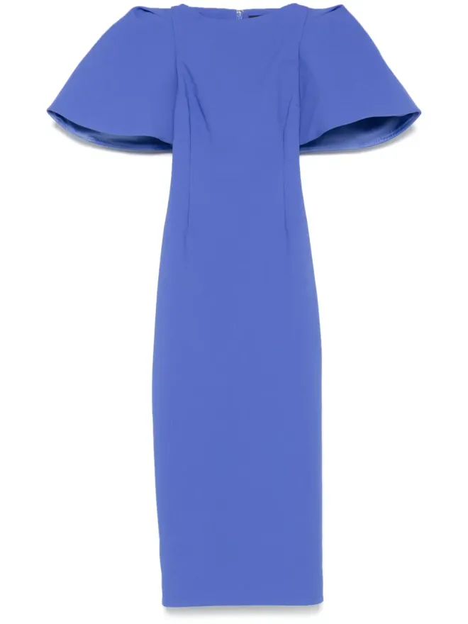 SOLACE London Solace London Lora midi dress - Blueの商品画像