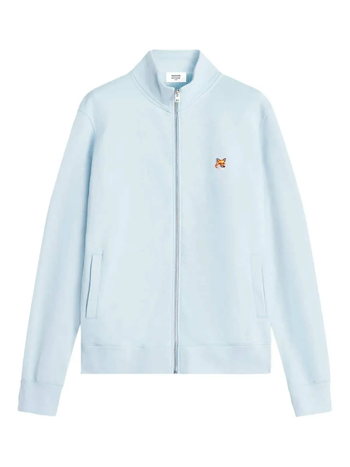 Maison Kitsuné フォックスヘッド・アップリケ スウェットシャツ - ブルー - 画像1