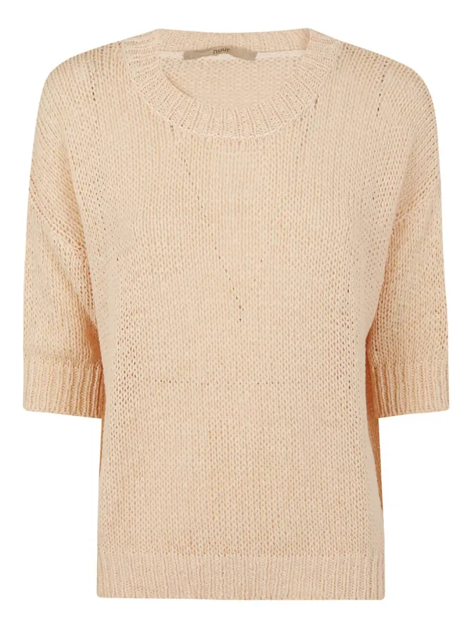 Nuur Nuur クロシェットニットトップの商品画像