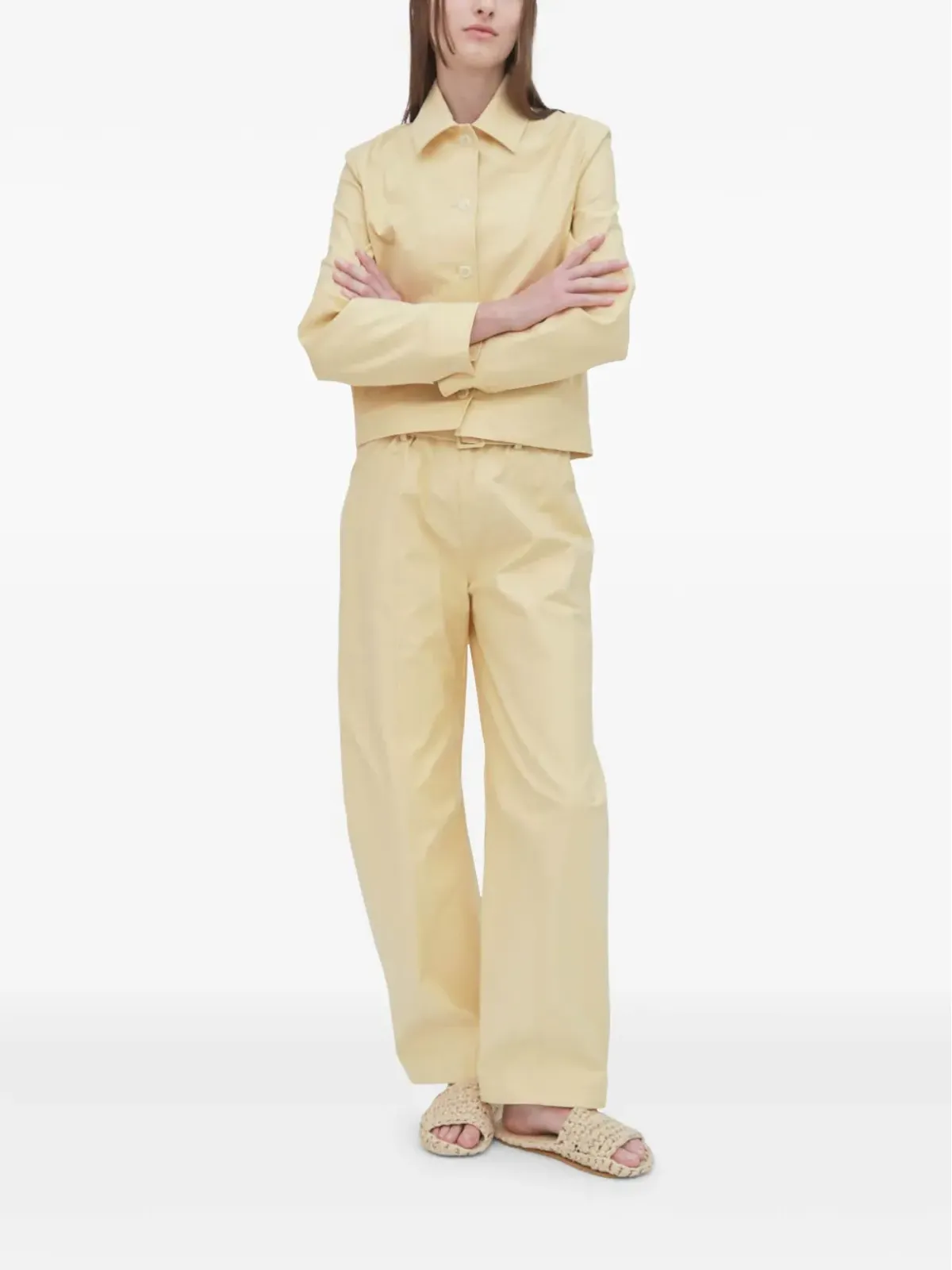 Rosetta Getty ベルト付き テーパードパンツ - Yellow - 画像2