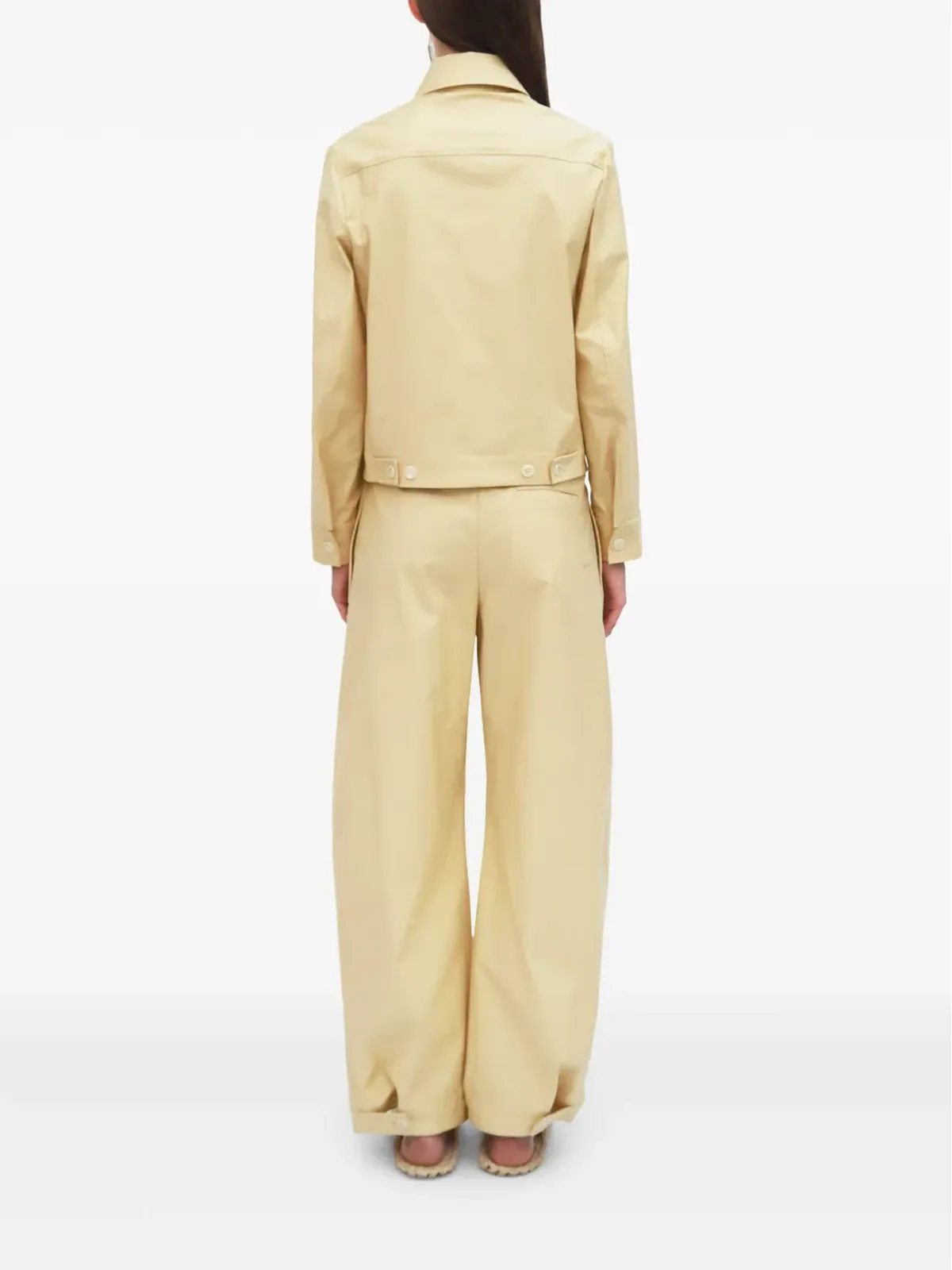 Rosetta Getty ベルト付き テーパードパンツ - Yellow - 画像4