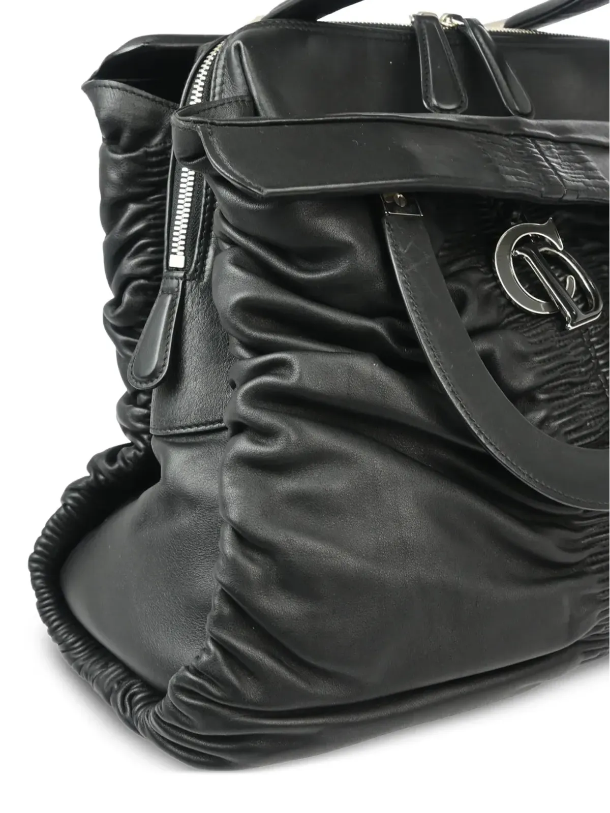 Christian Dior ビンテージ 2008年 カリネーナ ハンドバッグ - ブラック - 画像3