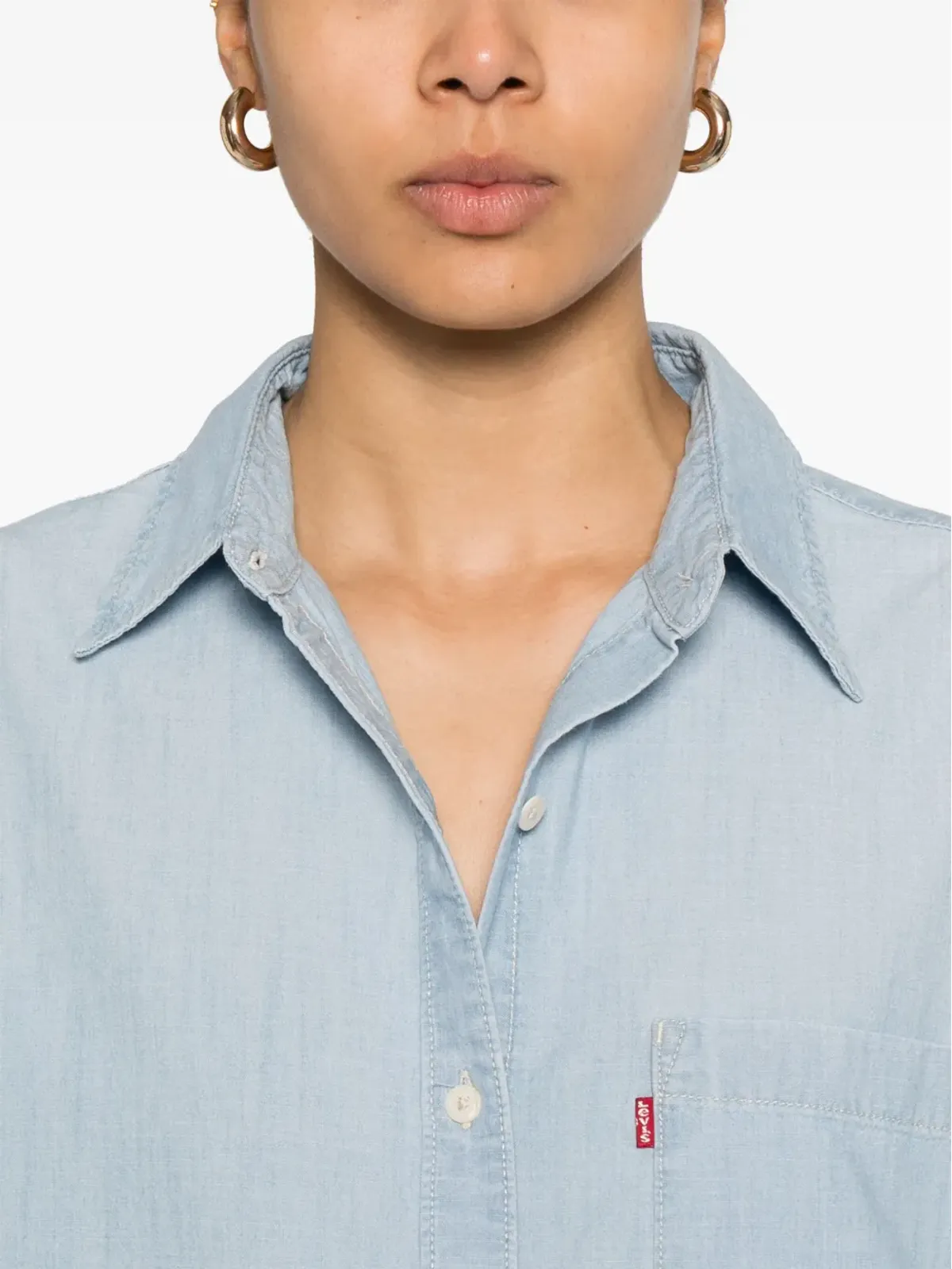 Levi's ハルリーシャツ ブルー - 画像5