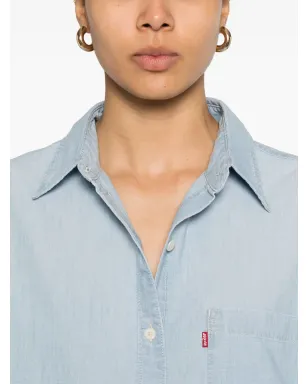 Levi's ハルリーシャツ ブルー - サムネイル5