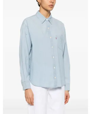Levi's ハルリーシャツ ブルー - サムネイル3