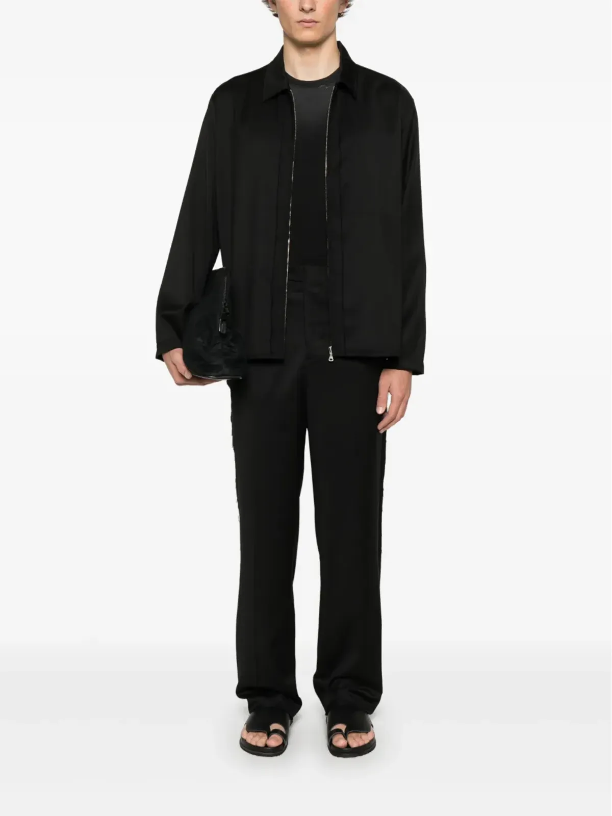 Paura Shin shirt - Black - 画像2