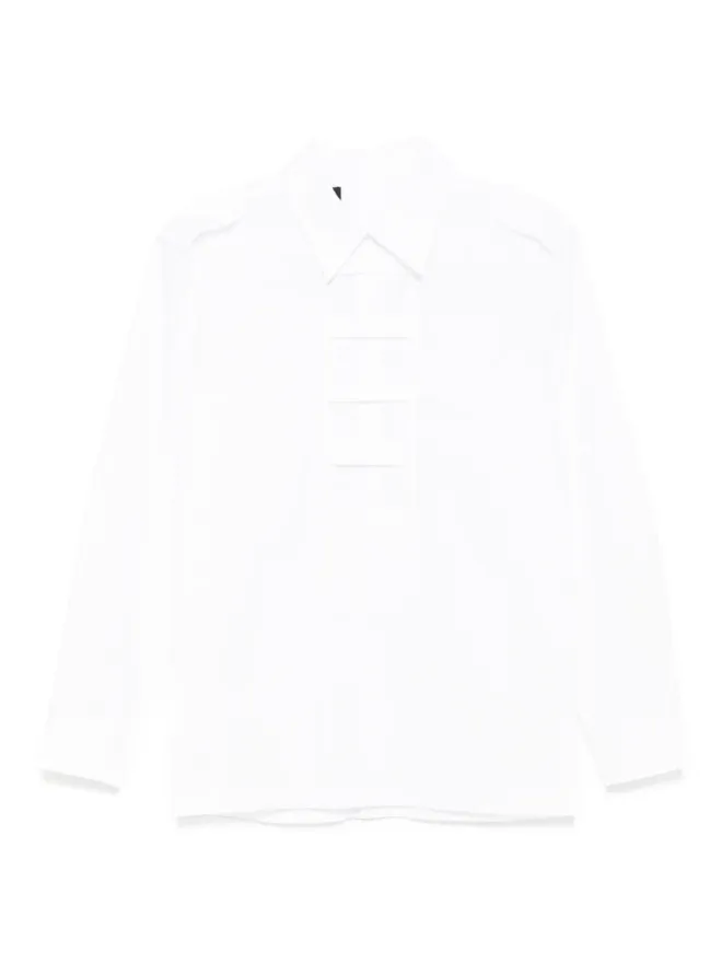 Olly Shinder Olly Shinder Tie Cage shirt - Whiteの商品画像