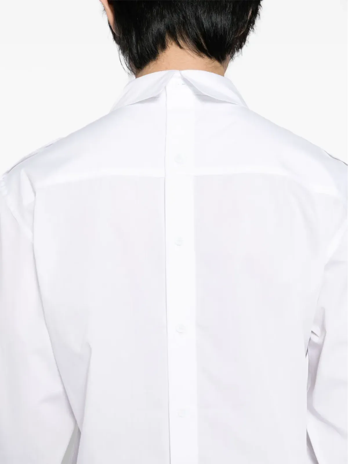 Olly Shinder Tie Cage shirt - White - 画像5