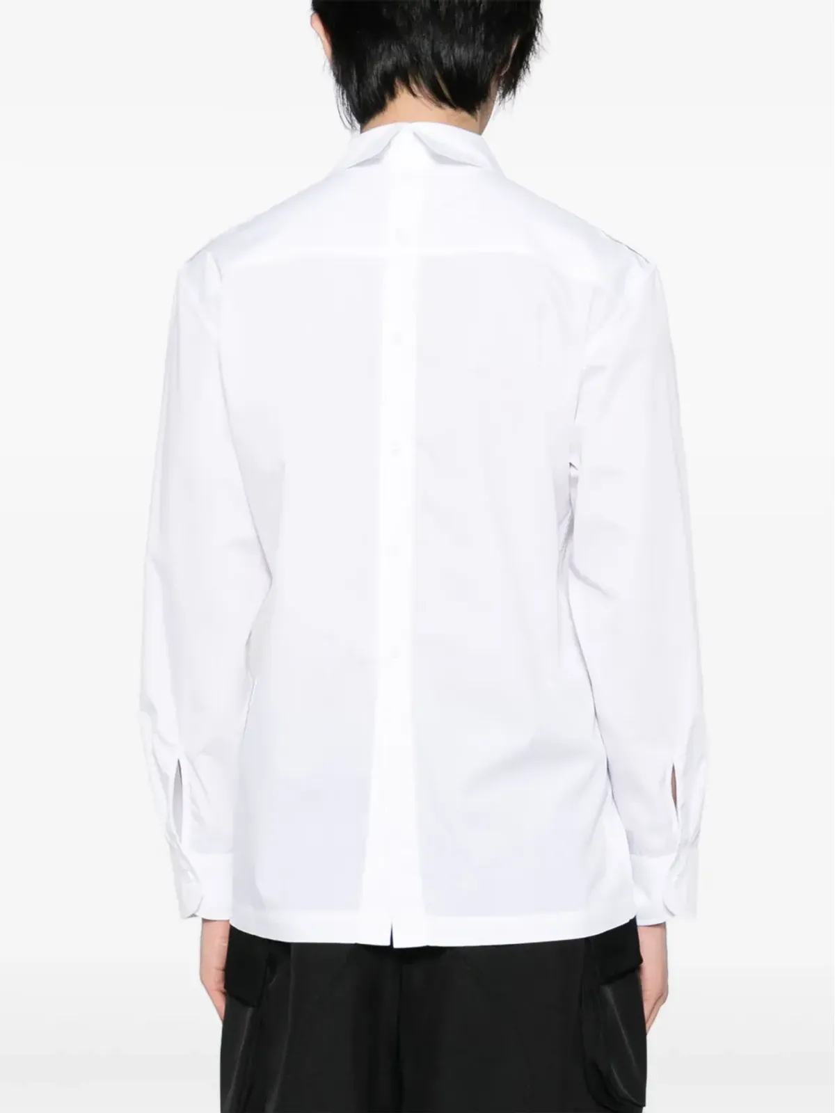 Olly Shinder Tie Cage shirt - White - 画像4
