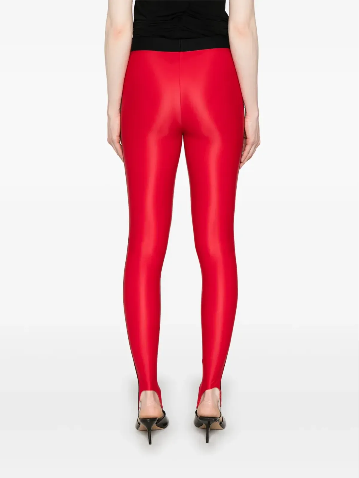 ALAINPAUL Fuseau leggings - Red - 画像4