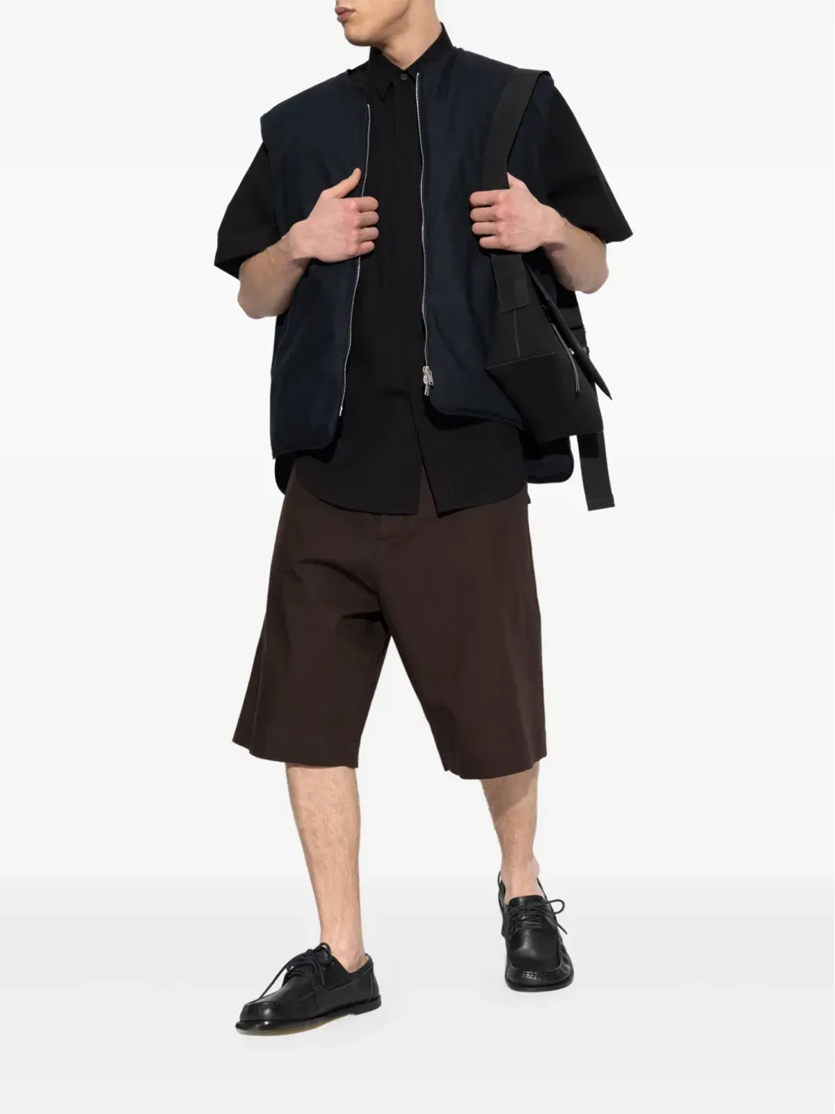 JIL SANDER+ ジップアップジレ - 画像2