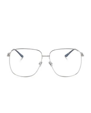 VALENTINO GARAVANI EYEWEAR ナビゲーターフレーム眼鏡（シルバー） - サムネイル1