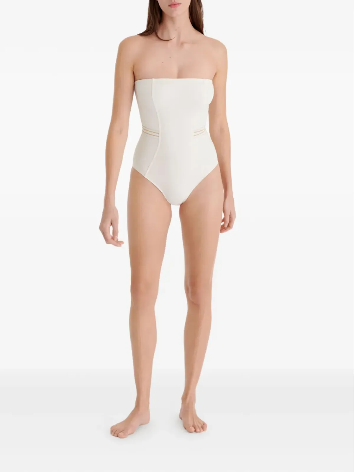 ERES Pétillant strapless swimsuit - 画像2