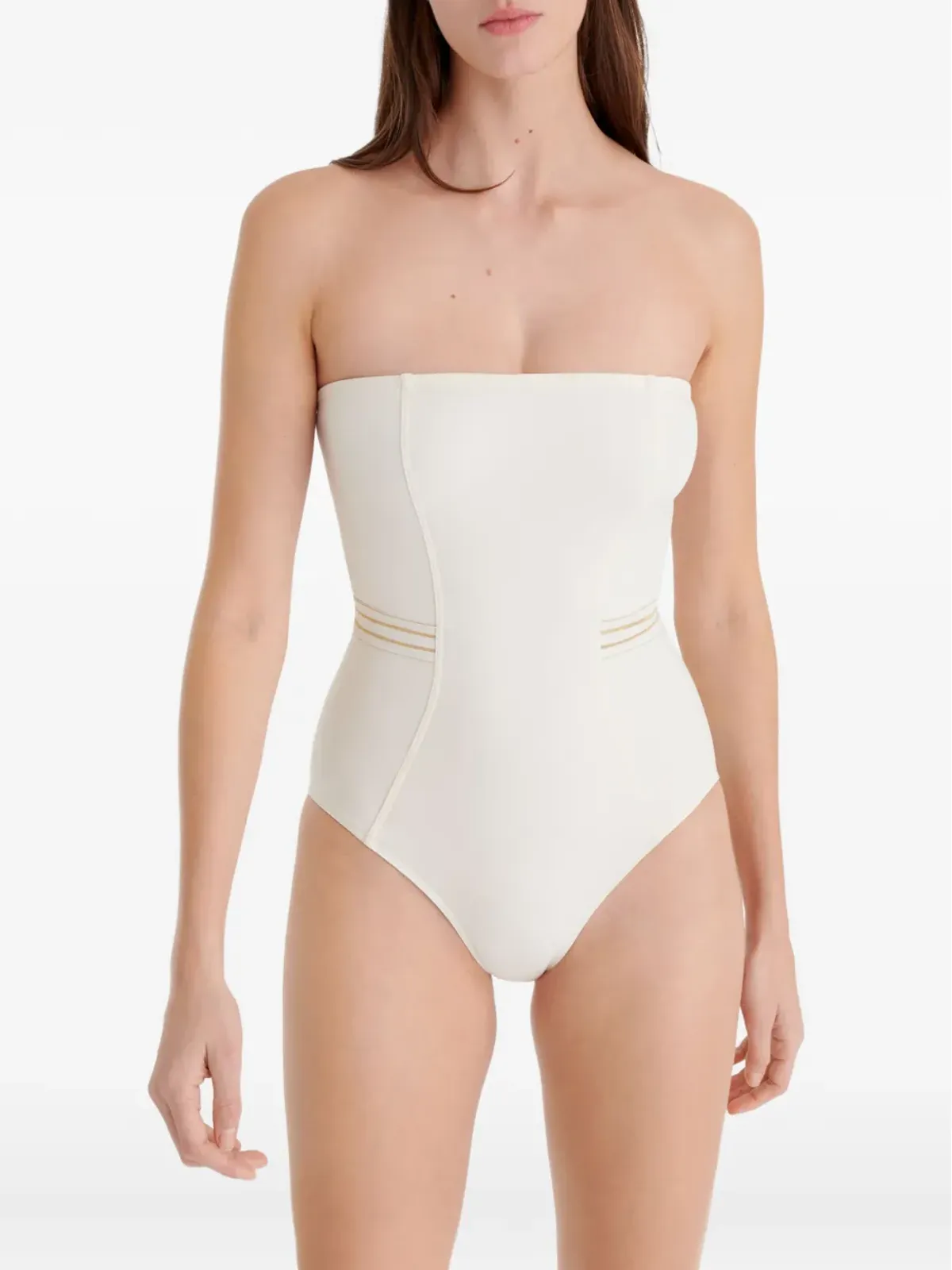 ERES Pétillant strapless swimsuit - 画像3