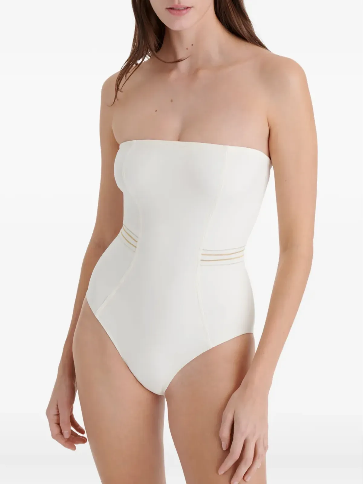 ERES Pétillant strapless swimsuit - 画像4