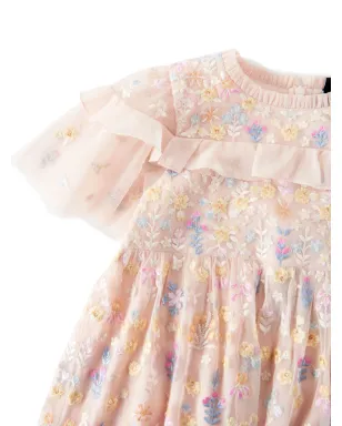 NEEDLE & THREAD KIDS 花刺繍ドレス - サムネイル3