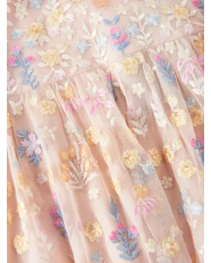 NEEDLE & THREAD KIDS 花刺繍ドレス - サムネイル4