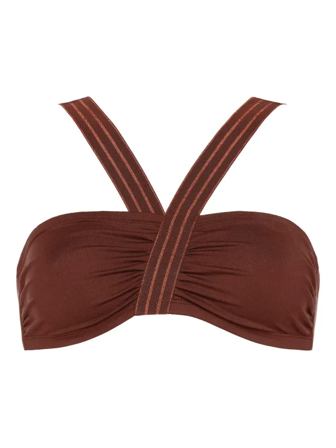 ERES ERES Rendez-vous ruched strap bikini topの商品画像