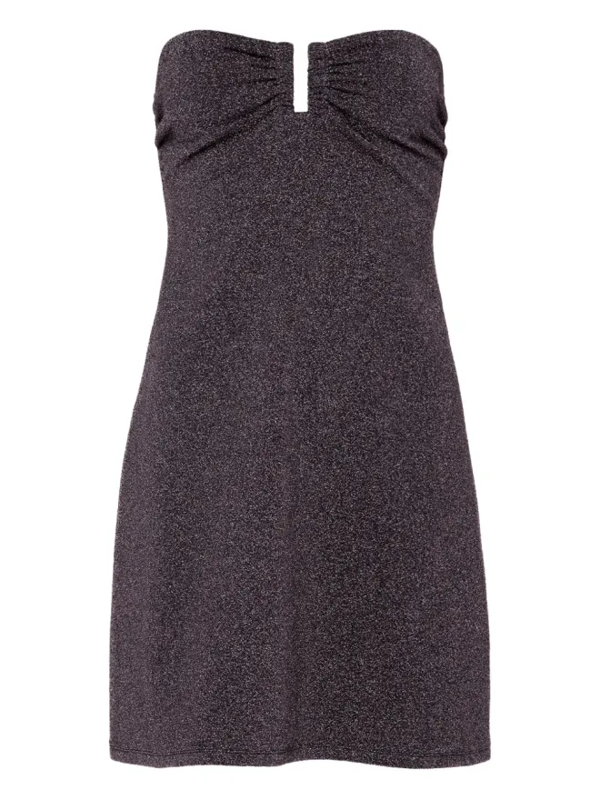 ERES ERES ブロンザージュ ストラップレス ミニドレス - メタリックの商品画像