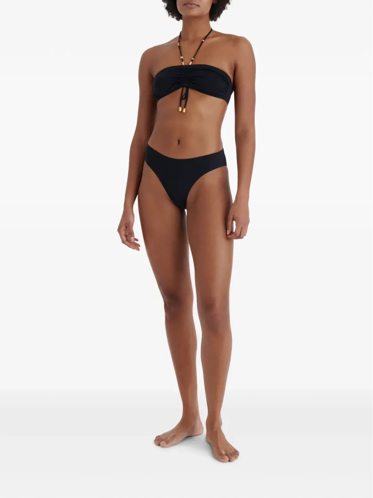 ERES Melia bandeau bikini top - 画像2