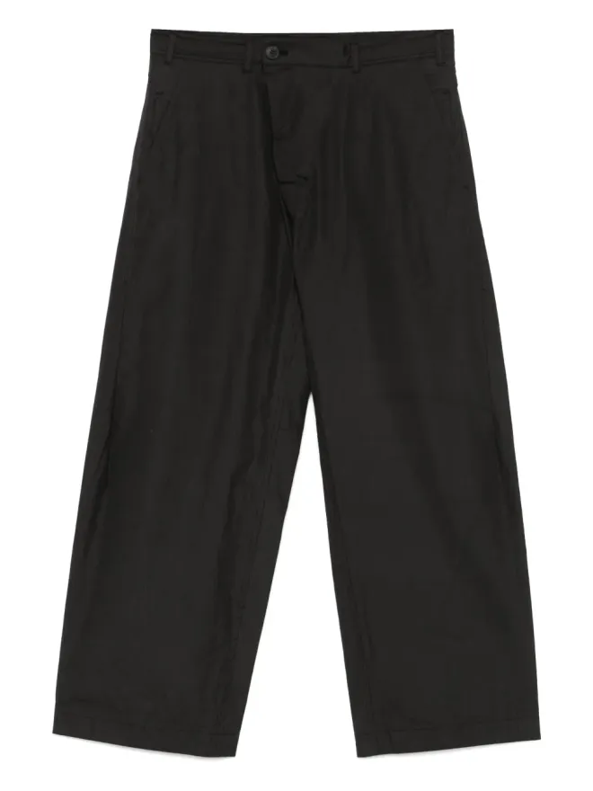 Jan-Jan Van Essche Jan Jan Van Essche コットンパンツ ブラックの商品画像
