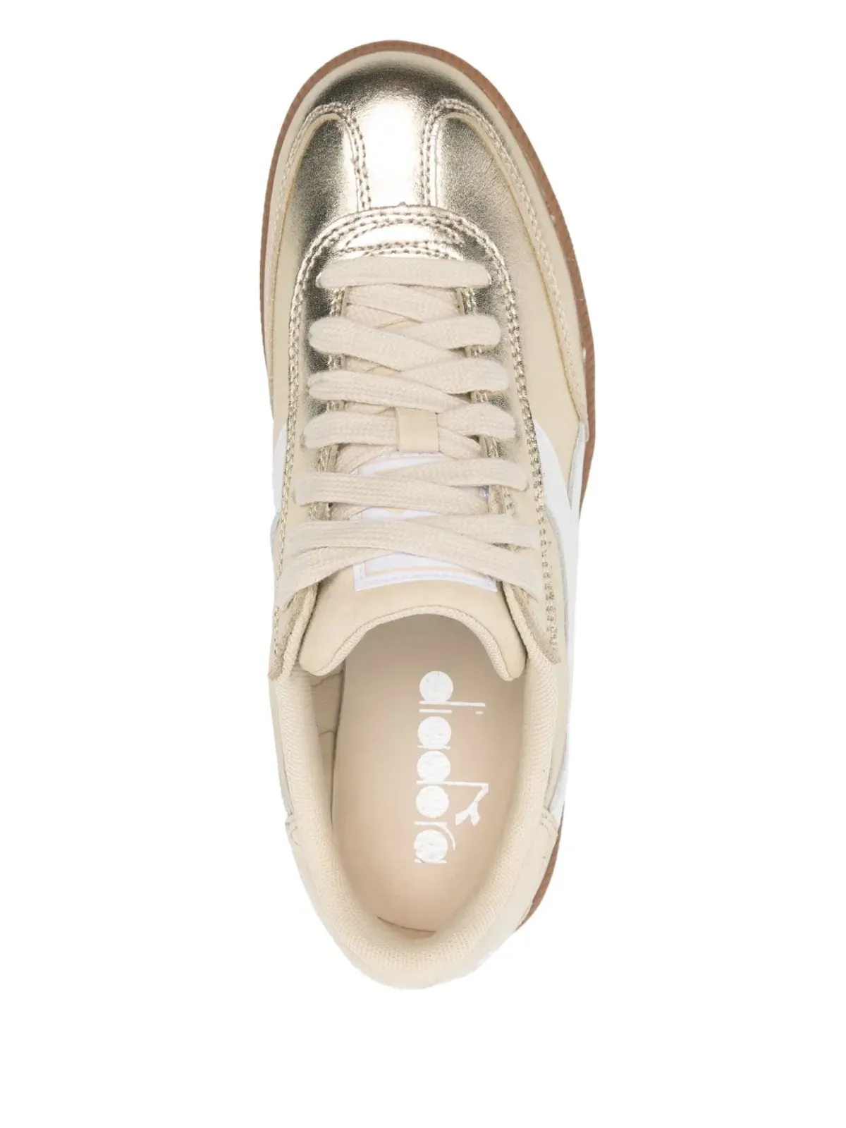 Diadora メタリックスニーカー - 画像4