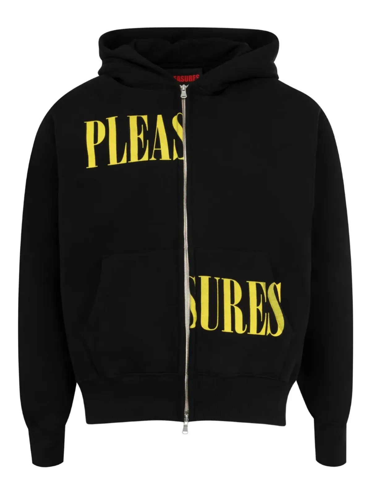 Pleasures スプリットジップアップフーディー - 画像1