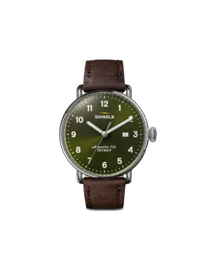 Shinola Canfield グリーン - サムネイル1