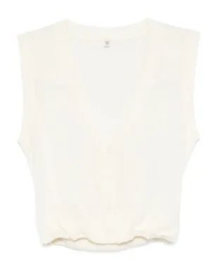 R13 Vネック クロップドベスト - サムネイル1