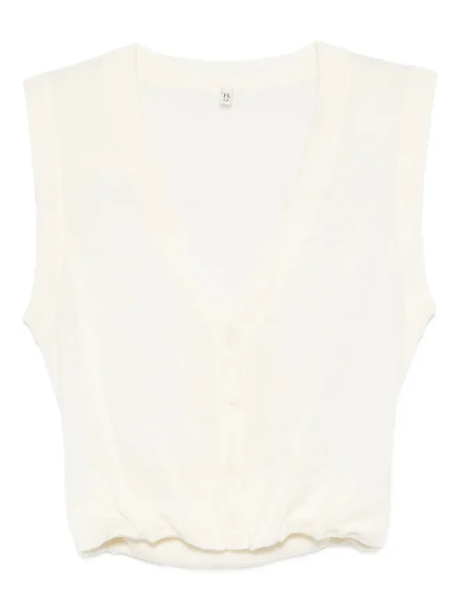 R13 R13 Vネック クロップドベストの商品画像