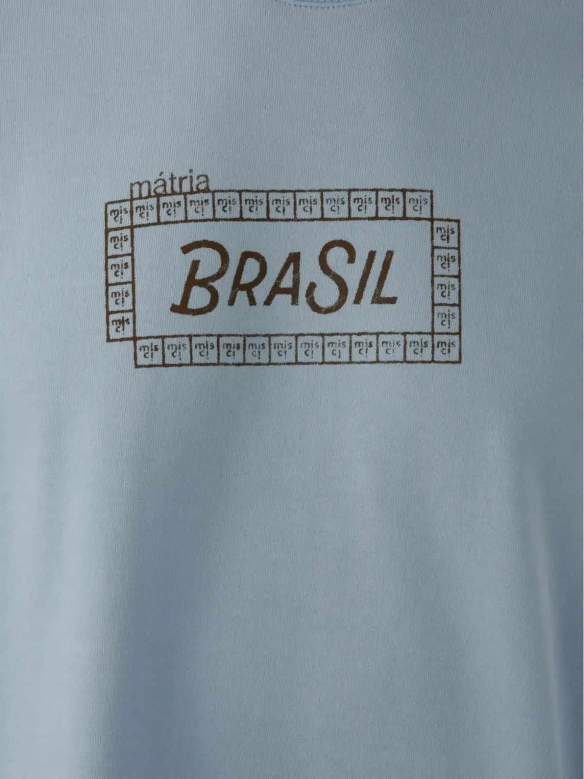 MISCI Brasil Tシャツ - ブルー - 画像3