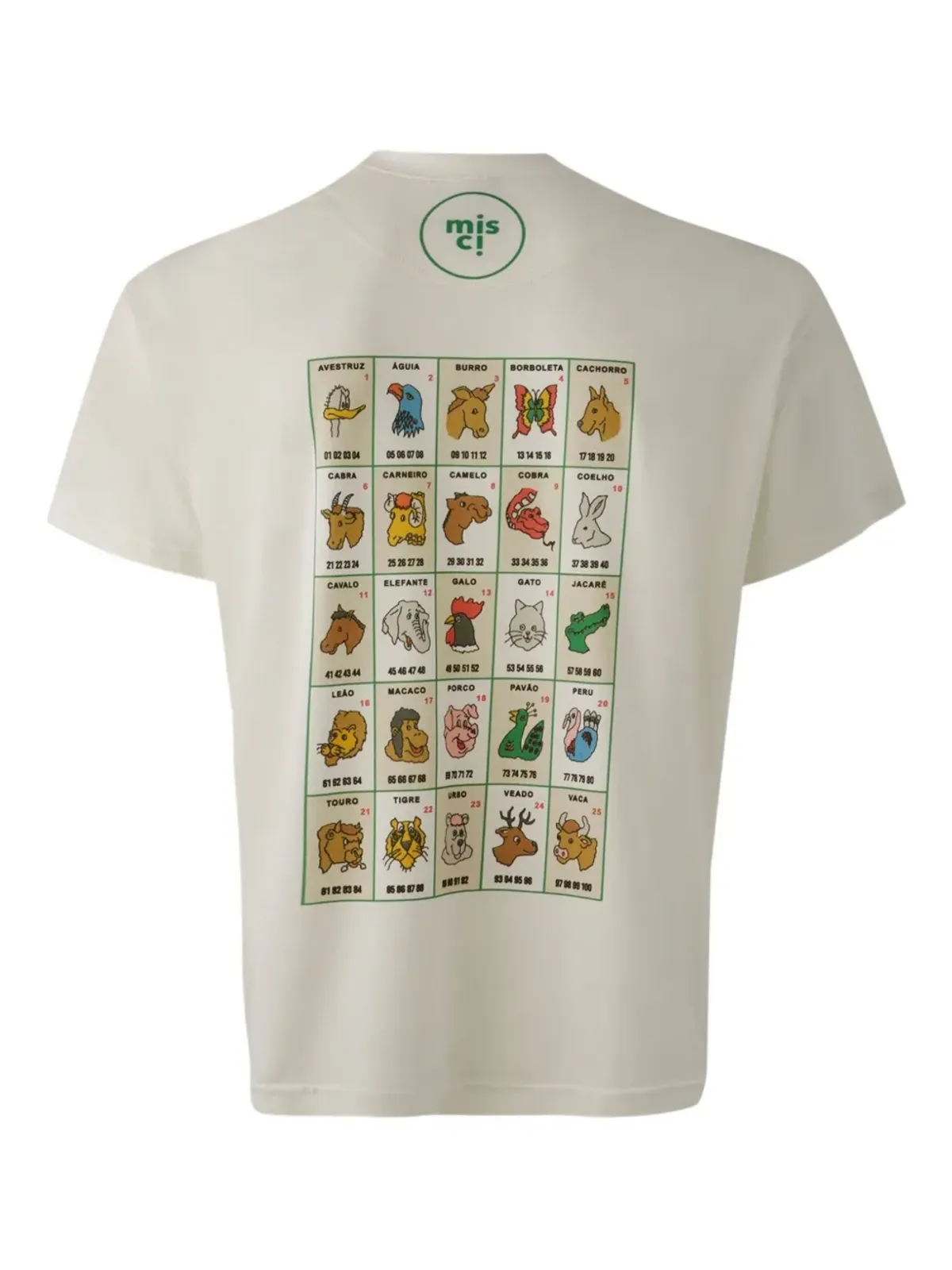 MISCI アニマルゲーム Tシャツ - 画像2