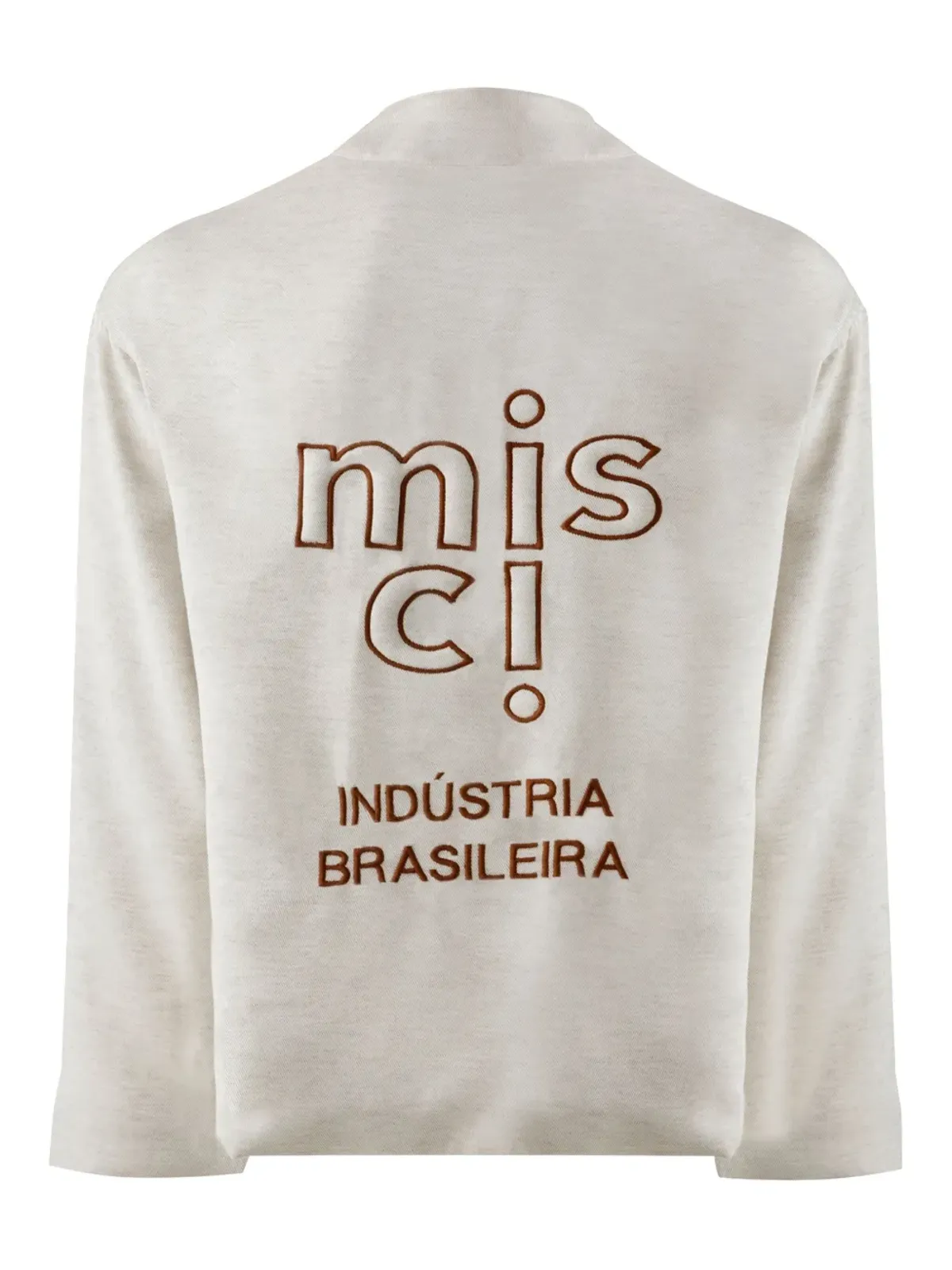 MISCI ロダ ロゴ刺繍ジャケット ホワイト - 画像2