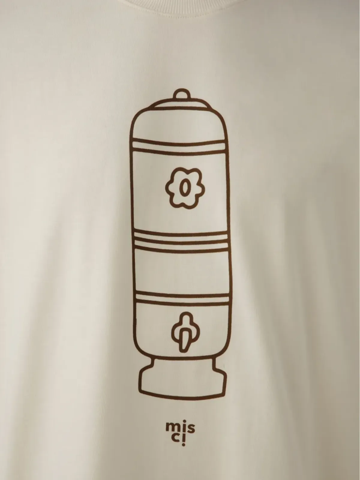 MISCI フィルトロ デ バロ Tシャツ - ホワイト - 画像3